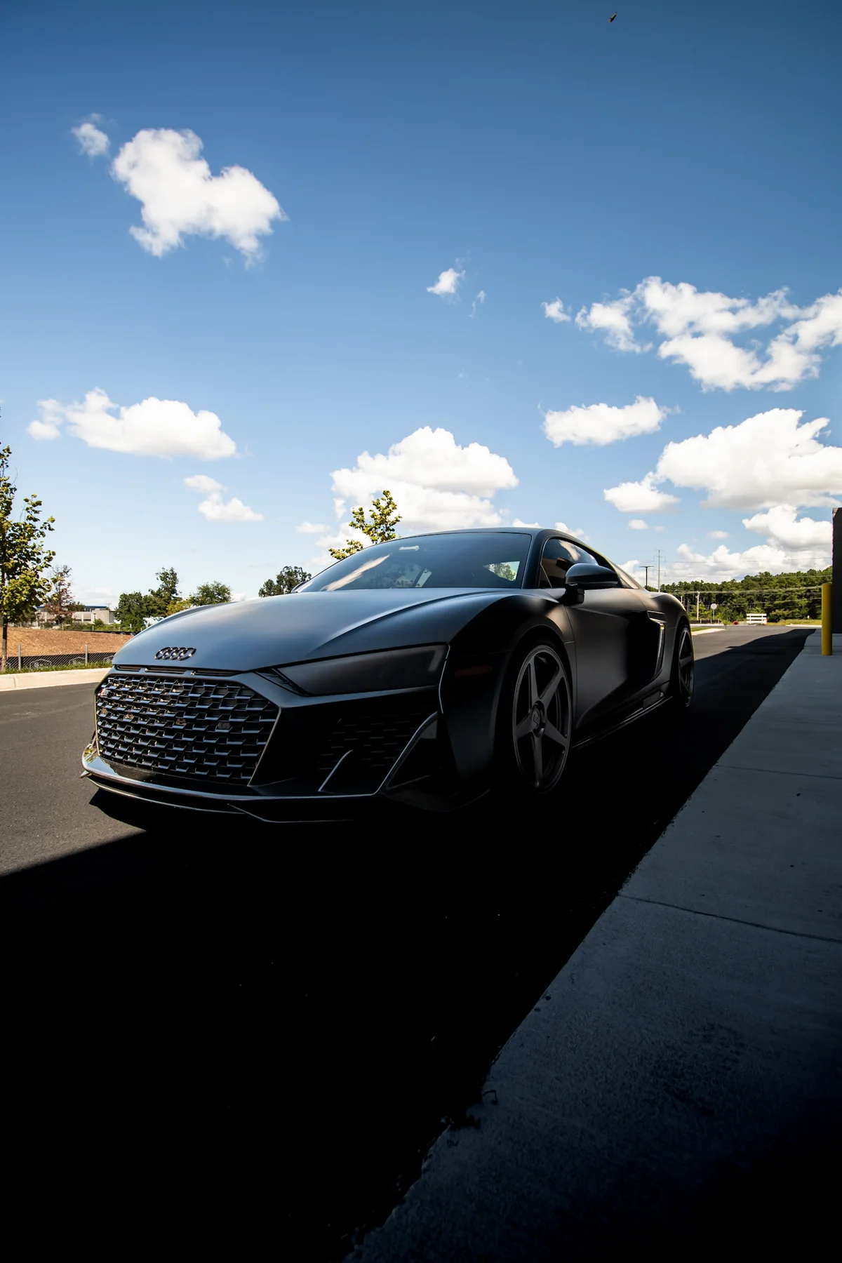Audi R8 Full-Body Color-Change Vinyl Wrap — view 3