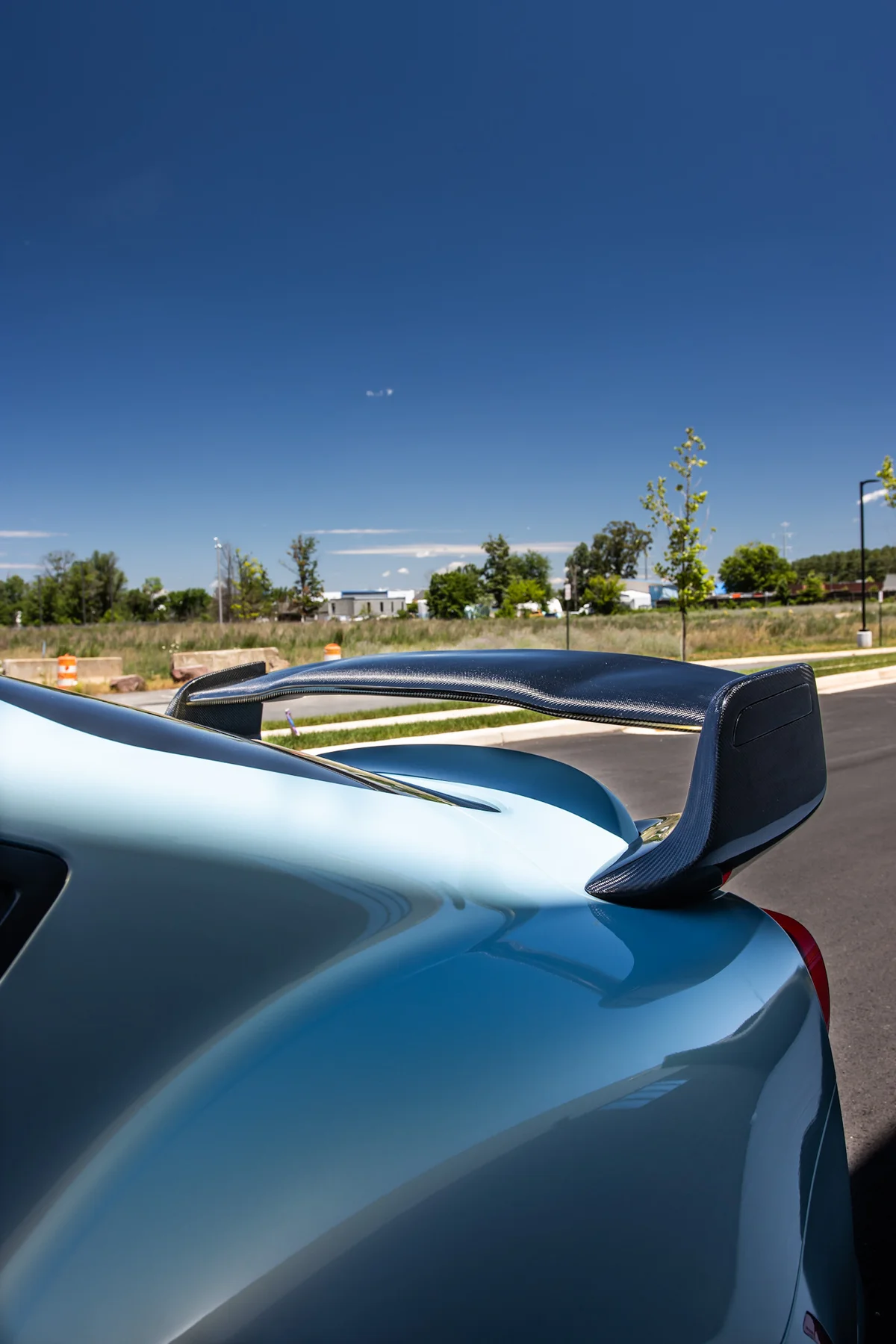 Toyota GR Supra Full Color Transformation + Carbon Details — view 8