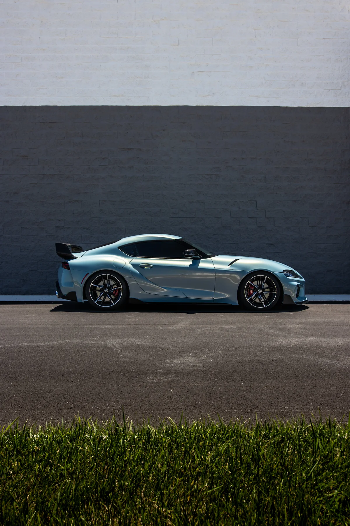 Toyota GR Supra Full Color Transformation + Carbon Details — view 2